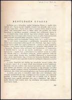 cca 1930 Magyar Sándor: A repülősport. Folyóiratban megjelent cikk 13p + Möller Károly: Repülőgép ut...