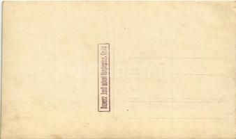 Gyula, utca tető építéssel, felhalmozott téglák, Soltész Béla üzlete. Oravecz Jenő udvari fényképész...