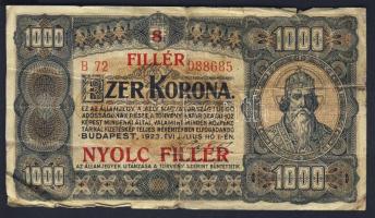 1923. 1000K 8f fny-sal T:III/IV