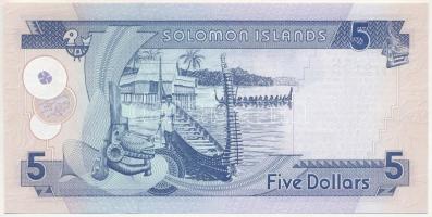 Salamon-szigetek DN (2006-2012) 5$ T:I
Solomon Islands ND (2006-2012) 5 Dollars C:UNC
Krause P#26