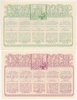 Csehszlovákia 1937. "37. Csehszlovák Osztálysorsjáték" I.osztály 1/8 sorsjegye öt nyelven ...