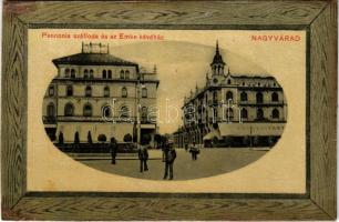 Nagyvárad, Oradea; Pannonia szálloda és Emke kávéház / cafe, hotel (r)