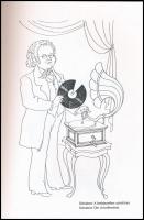 Kaján Tibor: Apropó kultúra. Apropos Kultura. Bp., 1999., Fekete Sas. Kaján Tibor illusztrációival. ...