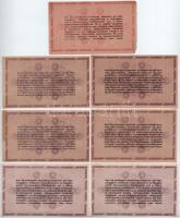 1946. 100.000Ap (6x), közte klf változatok + 1.000.000AP számozott, vízjeles papírú T:I--III