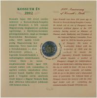 2002. 1Ft-100Ft 3xklf) + 100Ft "Kossuth" forgalmi sor szettben T:BU 
Adamo FO35