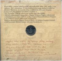 2005. 1Ft-100Ft (7xklf) forgalmi sor szettben + 2005. 10Ft "József Attila" T:BU Adamo FO39