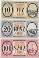DN "Madách Színház kellékpénze" 6db + 10+ 20+ 100Ft Játékpénz T:I,I-