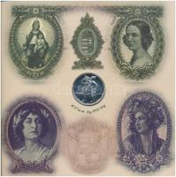 2007. 1Ft-100Ft (8xklf) "Berán Lajos és a pengő" forgalmi sor, benne "Berán Lajos és ...