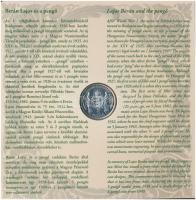 2007. 1Ft-100Ft (8xklf) "Berán Lajos és a pengő" forgalmi sor, benne "Berán Lajos és ...