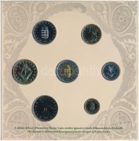 2007. 1Ft-100Ft (8xklf) "Berán Lajos és a pengő" forgalmi sor, benne "Berán Lajos és ...