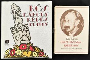 2 db könyv - Kós Károly Képeskönyv. + Kőből, fából, házat... igékből várat (In memoriam Kós Károly 1883-1983). Bp., Magvető Kiadó.