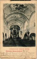 1901 Szomolnok, Schmölnitz, Smolník; templom belső / church interior