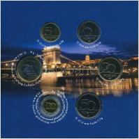 2009. 5Ft-200Ft (6xklf) "Lánchíd" forgalmi sor szettben T:BU Adamo FO43