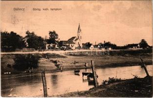 1913 Bálinc, Balint; Görög katolikus templom / Greek Catholic church