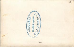 Debrecen, Nagyerdei gyógyfürdő, csoportkép. Liener Foto