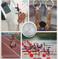 2012. 5Ft-200Ft (6xklf) forgalmi sor szettben, benne 2012. 3000Ft Ag "XXX. Nyári Olimpiai Játék...