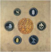 2012. 5Ft-200Ft (6xklf) elsőnapi veret, "Az első magyar aranyforint" forgalmi sor dísztokb...