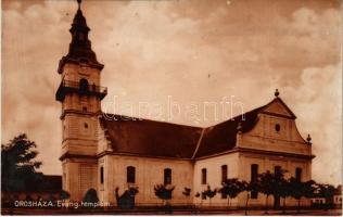 Orosháza, evangélikus templom. Demartsik Ferenc kiadása