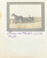 cca 1892-1914 Verzeichnis aller meiner eigenen Pferde. Hiern ein erläuternder Anhang. Azonosítatlan ...