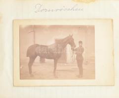 cca 1892-1914 Verzeichnis aller meiner eigenen Pferde. Hiern ein erläuternder Anhang. Azonosítatlan ...