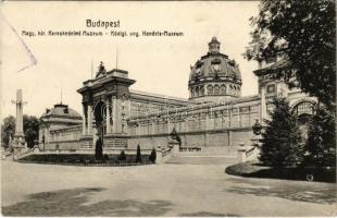 Budapest XIV. Városliget, Magy. kir. Kereskedelmi Múzeum, Iparcsarnok, Állandó Kiállítás