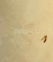 Porcelán kutyapár, kézzel festett, jelzés nélkül, hibátlan, 30x20 cm