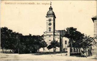 1914 Dunavecse, Református templom. W.L. BP. 4897.