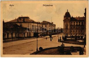 Győr, pályaudvar, vasútállomás