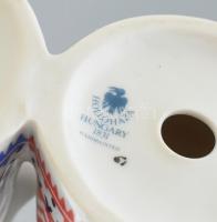 Hollóházi pletykálkodók, kézzel festett, jelzett, hibátlan, m:22 cm