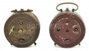 2 db magyar ékszerész reklám óra az 1930-as évekből: Grünbaum Samu Pestszentlőrinc Üllői út 139. Jun...