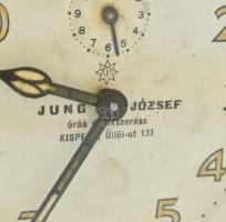 2 db magyar ékszerész reklám óra az 1930-as évekből: Grünbaum Samu Pestszentlőrinc Üllői út 139. Jun...