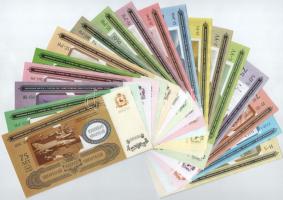 Oroszország 2007. "Repülőgépgyár 75. évforulója" 18xklf fantáziapénz T:I
Russia 2007. &qu...