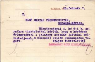 1928 Hornyánszky Viktor könyvnyomdája és kiadóhivatala. Budapest, reklám / Hungarian book printing s...