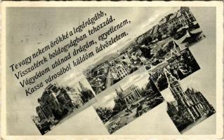 1943 Kassa, Kosice; Üdvözlőlap szerelmi vallomással / greeting card with confession of love (fl)