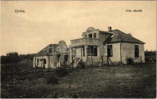 1932 Zánka, Várlak villa. Hajba István kiadása