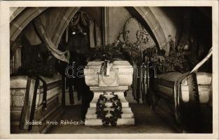 Kassa, Kosice; Rákóczi sírja / Hrob Rákócziho / tomb of Francis II Rákóczi