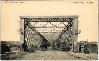 Warszawa, Varsovie, Varsó, Warschau, Warsaw; Most / pont / bridge