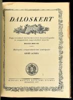 Daloskert. Négy évszázad dalterméséből összeválogatta és magyarázó jegyzetekkel kísérte: Molnár Imre...