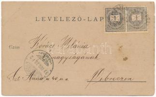 1899 (Vorläufer) Békésszentandrás, községháza. photo (EK)