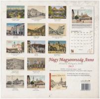 Óriási modern főként naptárcsomag főleg régi képeslapokkal: köztük Nagymagyarország 2015 naptár két ...