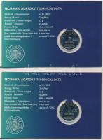 2021. 50Ft Cu-Ni "52. Nemzetközi Eucharisztikus Kongresszus" elsőnapi veret számozott emlé...