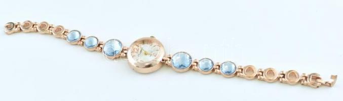 Chaoyada kvarc ékszeróra, nem jár (elem nélkül), jó állapotban, d: 2,5 cm