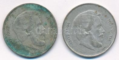 1947. 5Ft Ag "Kossuth" (2x) T:3 patina Adamo F8.1