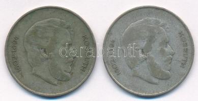 1947. 5Ft Ag "Kossuth" (2x) T:3 patina Adamo F8.1