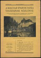 1940 Magyar Iparoktatás közlönye 1 évf 8. szám benne Visszatért műemlékek