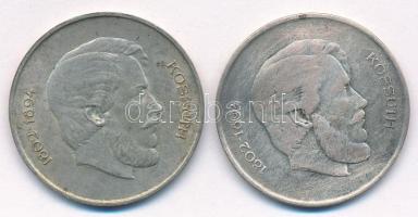 1947. 5Ft Ag "Kossuth" (2x) T:2-,3 patina Adamo F8.1