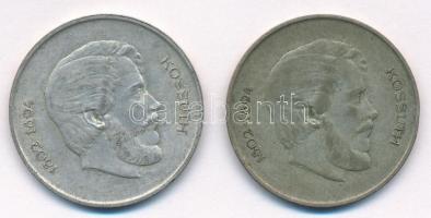 1947. 5Ft Ag "Kossuth" (2x) T:2-,3 patina Adamo F8.1