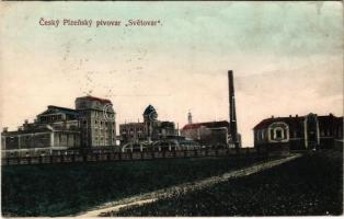 Pilsen, Plzen; Cesky Plzensky pivovar Svetovar / brewery (EK)