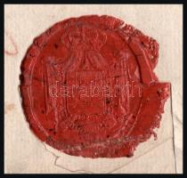 1828 Buda, gróf Reviczky Ádám (1786-1862), a Magyar Udvari Kancellária főkancellárja részére címzett...