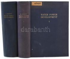 Mosonyi, Emil: Water Power development. I.-II. Budapest 1957. MTA. Kiadói vászonkötésben Csak 1400 pld!